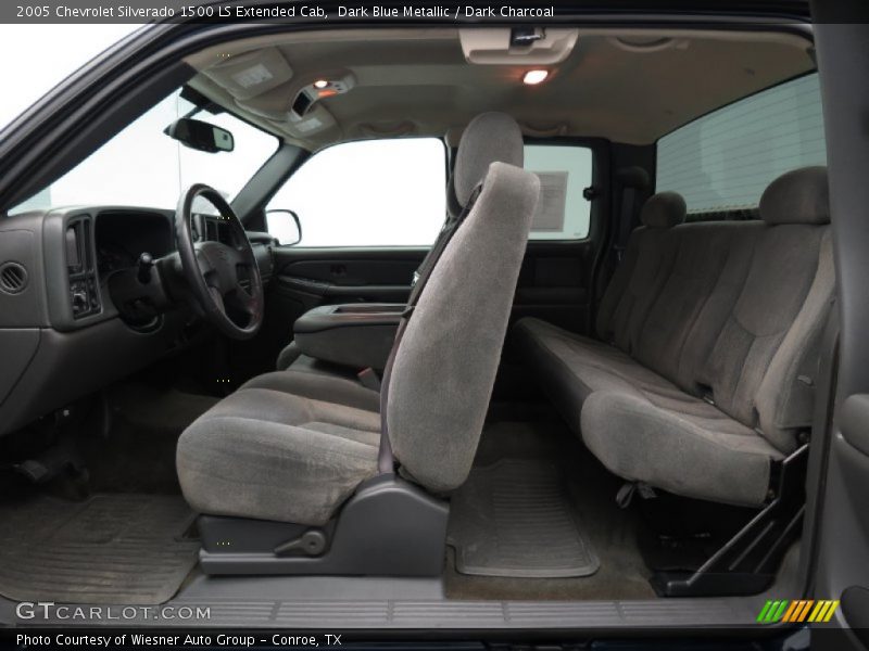 Dark Blue Metallic / Dark Charcoal 2005 Chevrolet Silverado 1500 LS Extended Cab