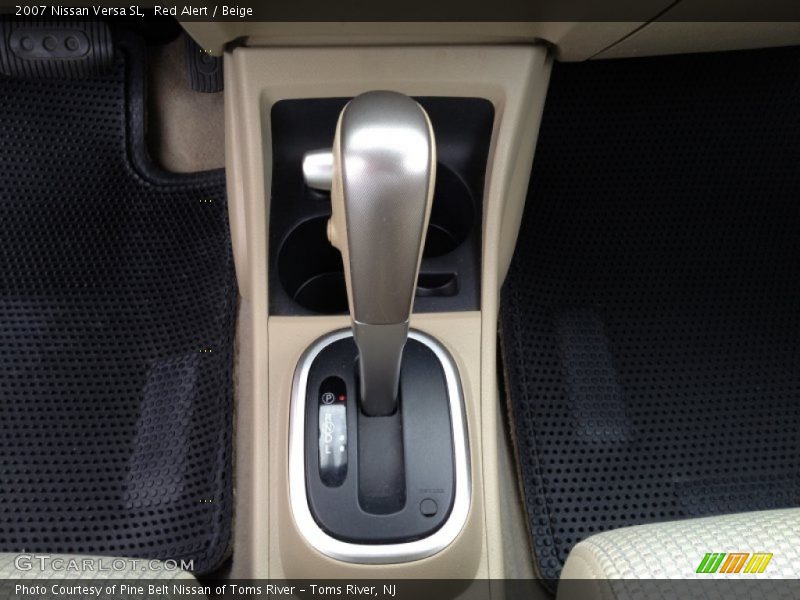 Red Alert / Beige 2007 Nissan Versa SL