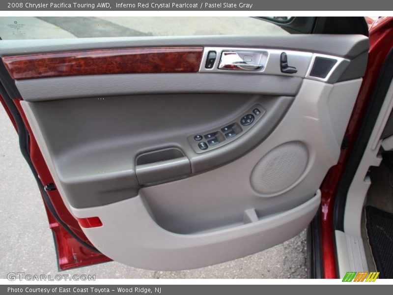 Inferno Red Crystal Pearlcoat / Pastel Slate Gray 2008 Chrysler Pacifica Touring AWD
