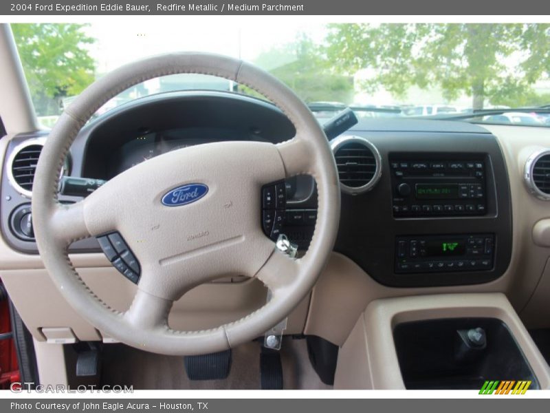 Redfire Metallic / Medium Parchment 2004 Ford Expedition Eddie Bauer