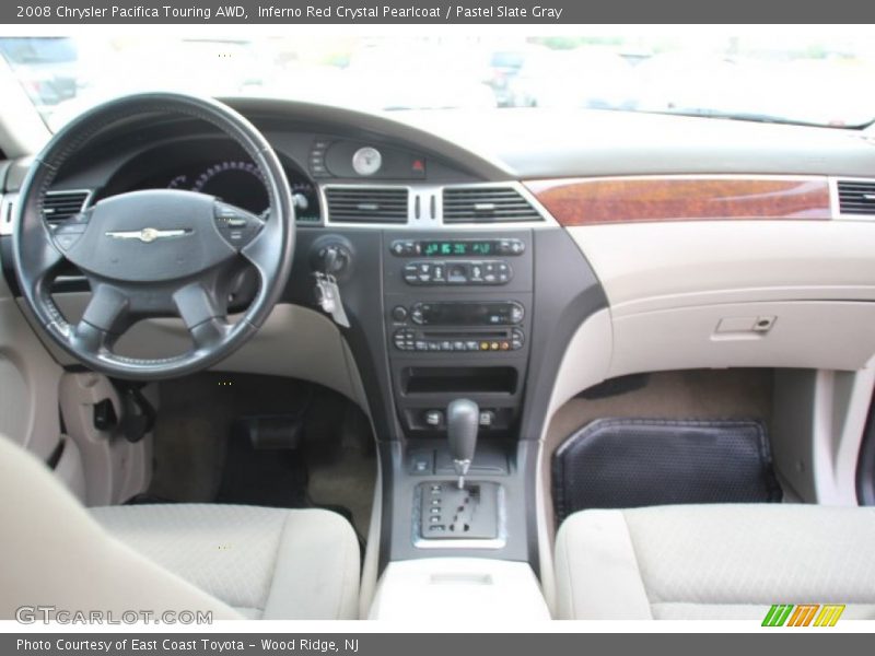 Inferno Red Crystal Pearlcoat / Pastel Slate Gray 2008 Chrysler Pacifica Touring AWD