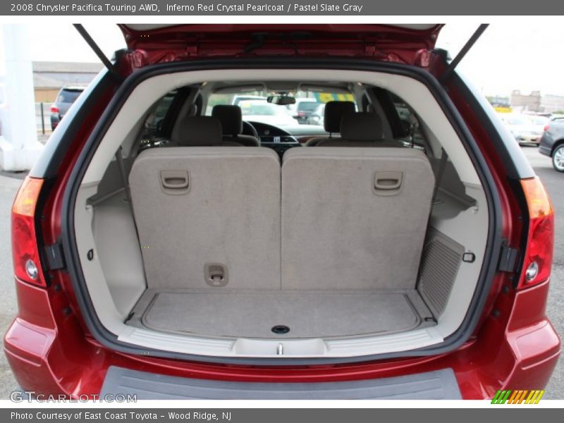 Inferno Red Crystal Pearlcoat / Pastel Slate Gray 2008 Chrysler Pacifica Touring AWD