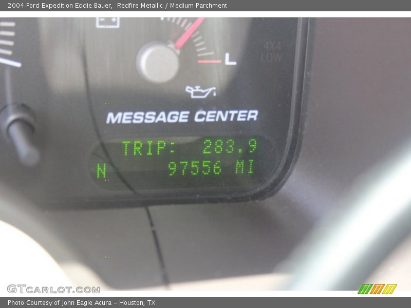 Redfire Metallic / Medium Parchment 2004 Ford Expedition Eddie Bauer