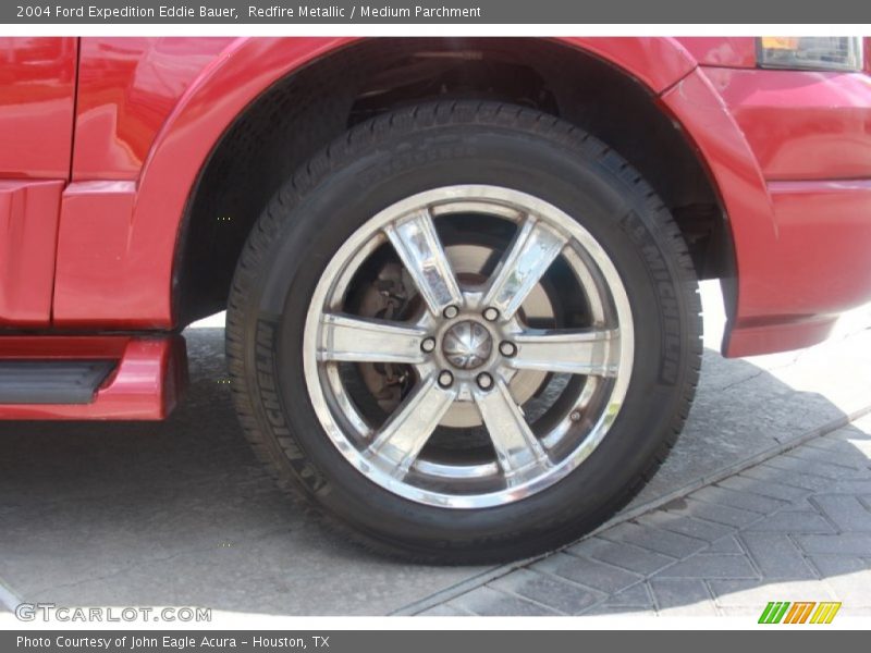 Redfire Metallic / Medium Parchment 2004 Ford Expedition Eddie Bauer