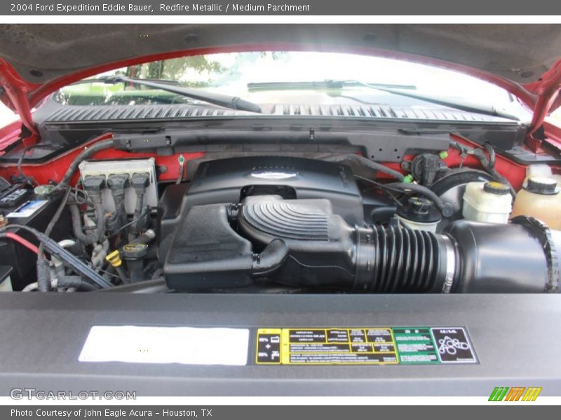 Redfire Metallic / Medium Parchment 2004 Ford Expedition Eddie Bauer