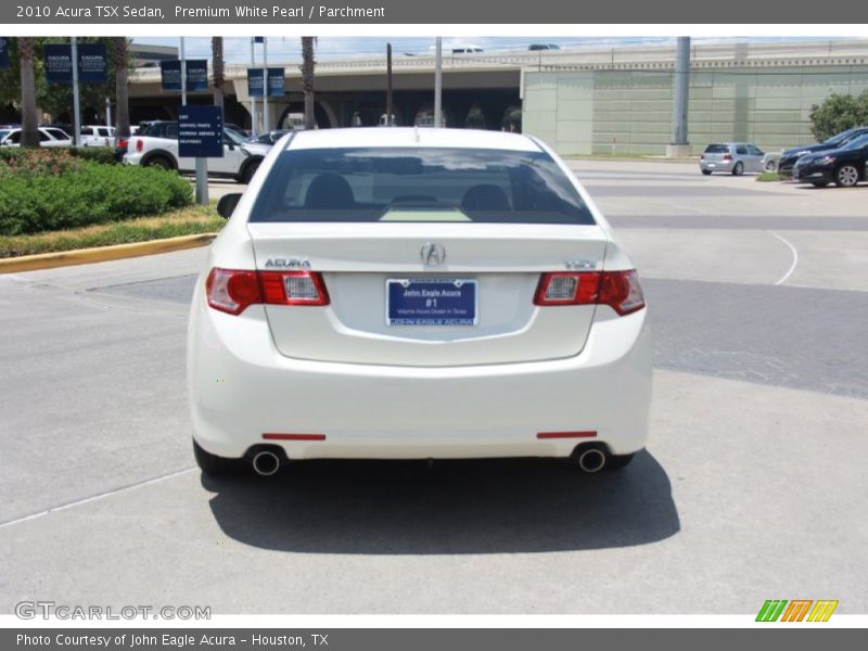Premium White Pearl / Parchment 2010 Acura TSX Sedan