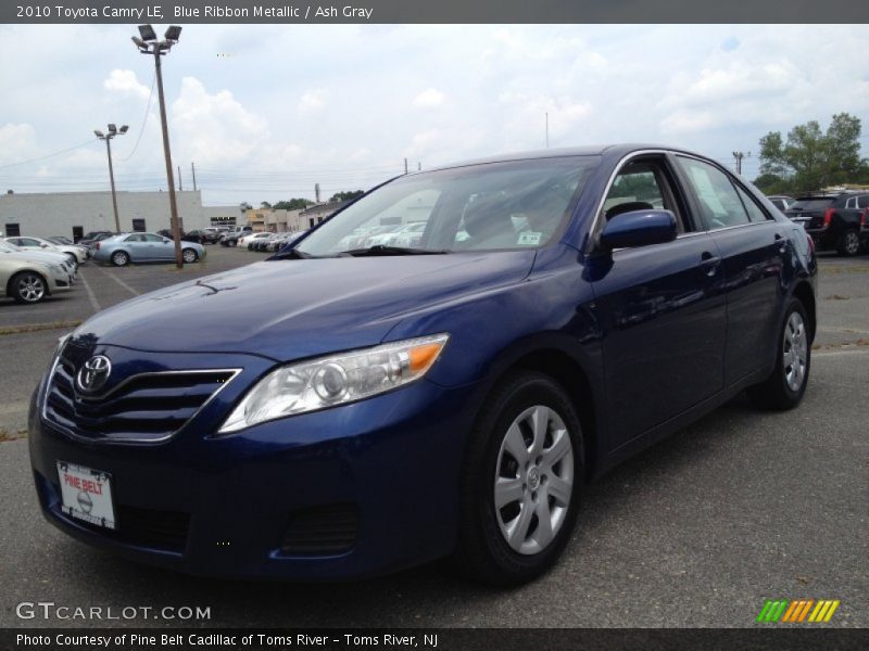 Blue Ribbon Metallic / Ash Gray 2010 Toyota Camry LE