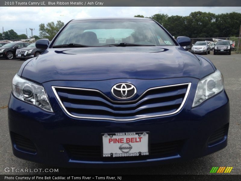 Blue Ribbon Metallic / Ash Gray 2010 Toyota Camry LE