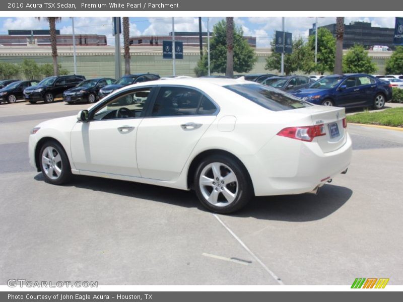 Premium White Pearl / Parchment 2010 Acura TSX Sedan