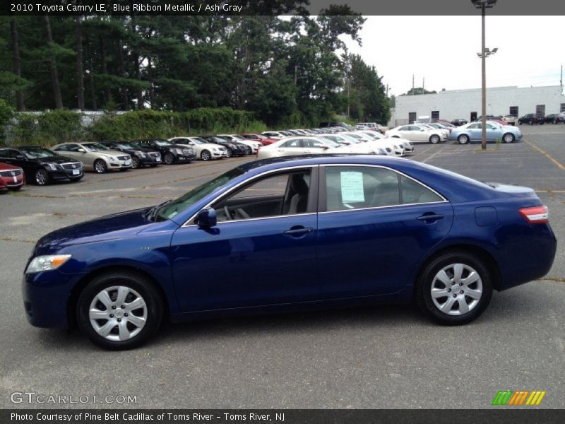 Blue Ribbon Metallic / Ash Gray 2010 Toyota Camry LE