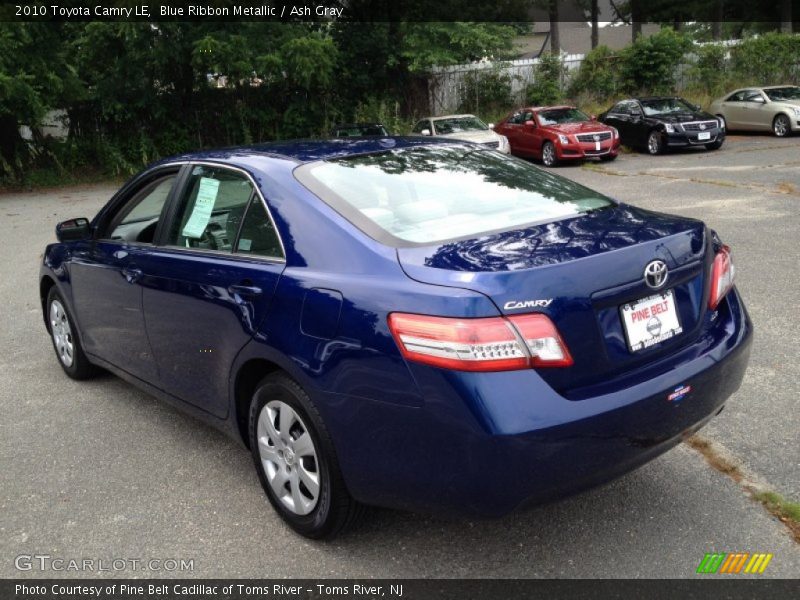 Blue Ribbon Metallic / Ash Gray 2010 Toyota Camry LE