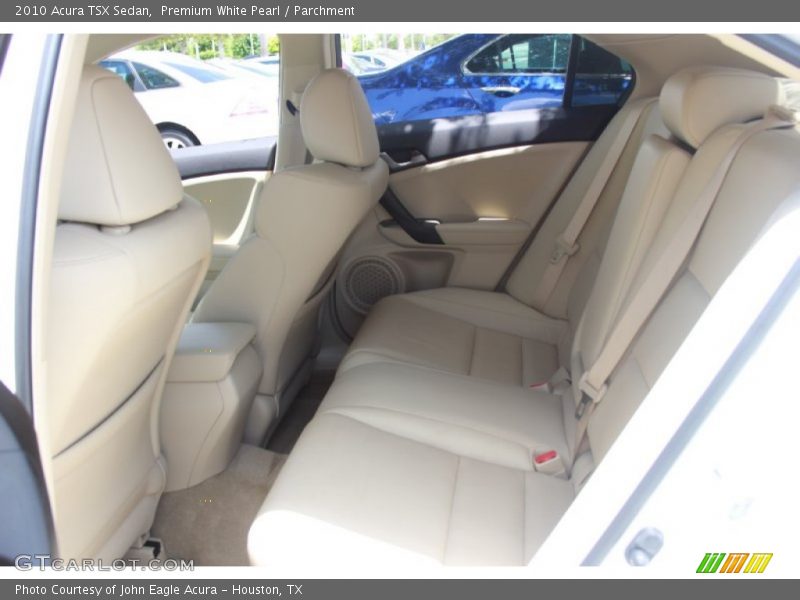 Premium White Pearl / Parchment 2010 Acura TSX Sedan