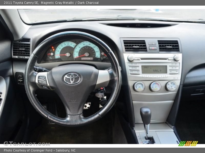 Magnetic Gray Metallic / Dark Charcoal 2011 Toyota Camry SE