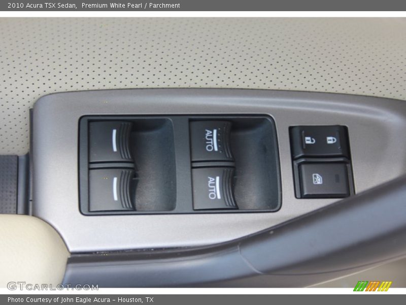 Premium White Pearl / Parchment 2010 Acura TSX Sedan