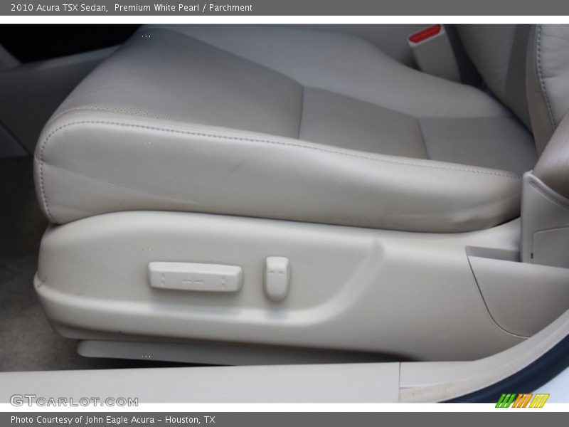 Premium White Pearl / Parchment 2010 Acura TSX Sedan