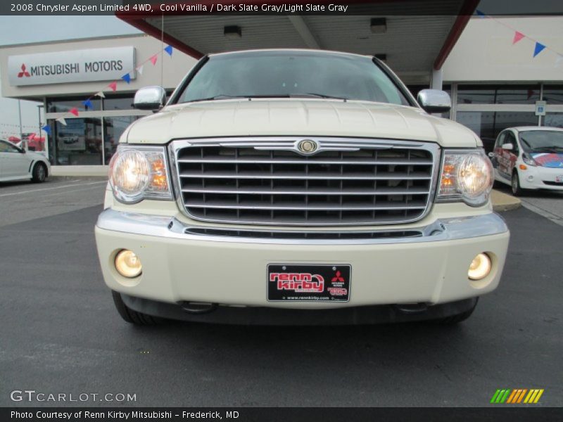 Cool Vanilla / Dark Slate Gray/Light Slate Gray 2008 Chrysler Aspen Limited 4WD