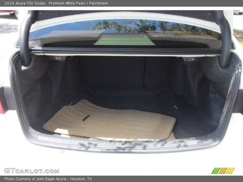 Premium White Pearl / Parchment 2010 Acura TSX Sedan