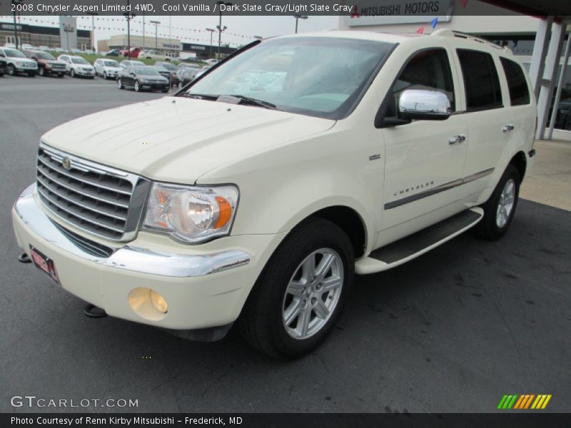 Cool Vanilla / Dark Slate Gray/Light Slate Gray 2008 Chrysler Aspen Limited 4WD