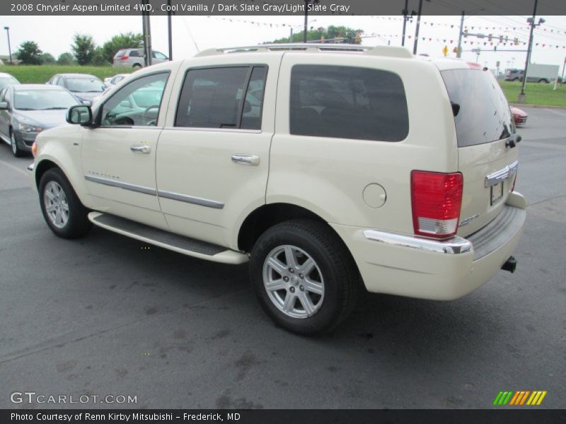 Cool Vanilla / Dark Slate Gray/Light Slate Gray 2008 Chrysler Aspen Limited 4WD
