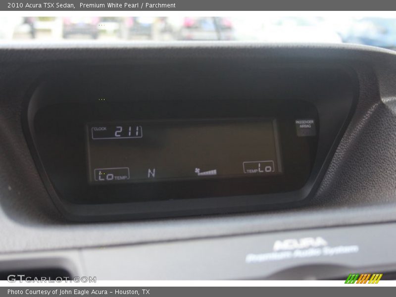 Premium White Pearl / Parchment 2010 Acura TSX Sedan