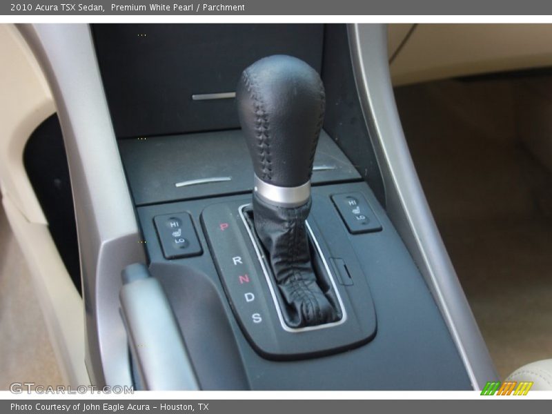 Premium White Pearl / Parchment 2010 Acura TSX Sedan