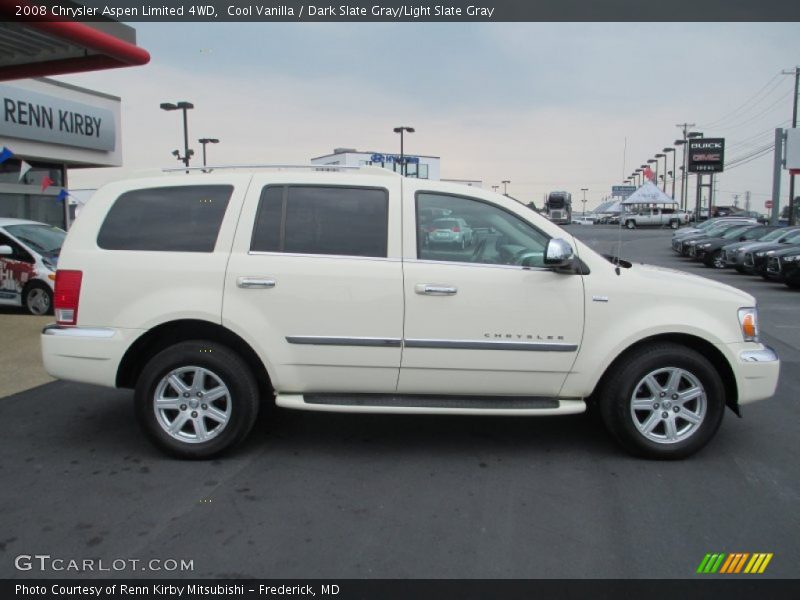 Cool Vanilla / Dark Slate Gray/Light Slate Gray 2008 Chrysler Aspen Limited 4WD