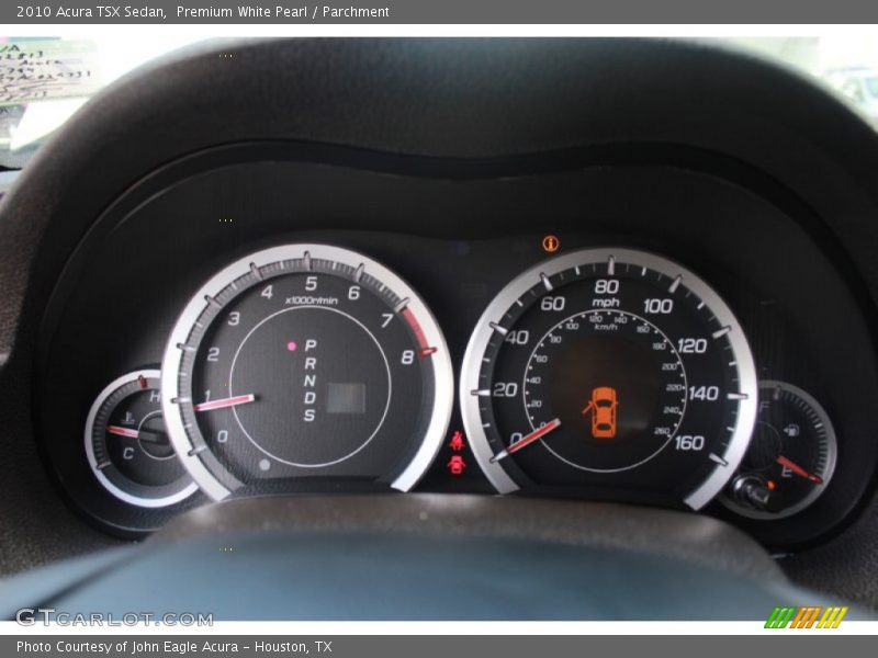 Premium White Pearl / Parchment 2010 Acura TSX Sedan