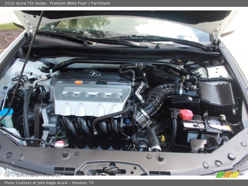 Premium White Pearl / Parchment 2010 Acura TSX Sedan