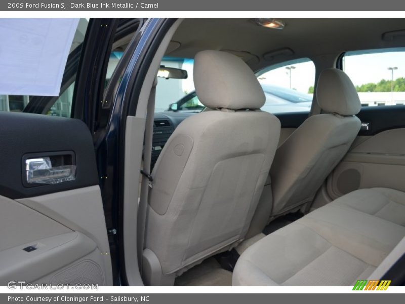 Dark Blue Ink Metallic / Camel 2009 Ford Fusion S