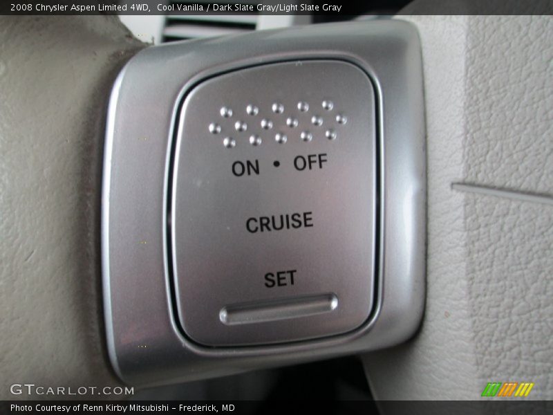 Cool Vanilla / Dark Slate Gray/Light Slate Gray 2008 Chrysler Aspen Limited 4WD