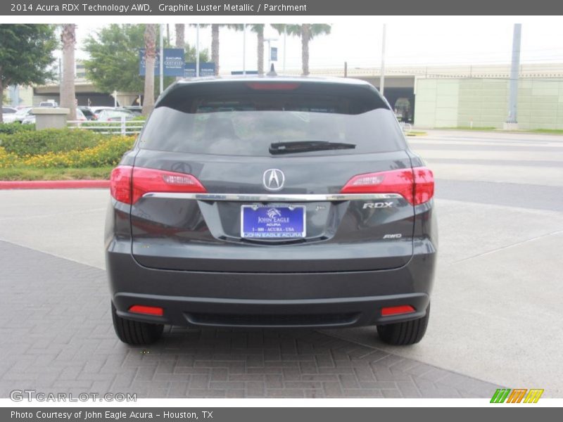 Graphite Luster Metallic / Parchment 2014 Acura RDX Technology AWD