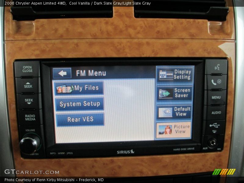 Cool Vanilla / Dark Slate Gray/Light Slate Gray 2008 Chrysler Aspen Limited 4WD