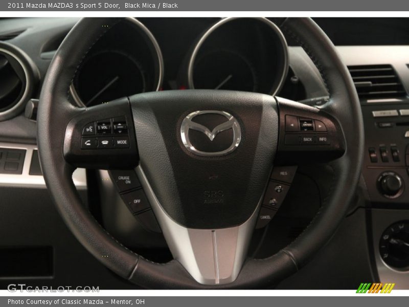  2011 MAZDA3 s Sport 5 Door Steering Wheel