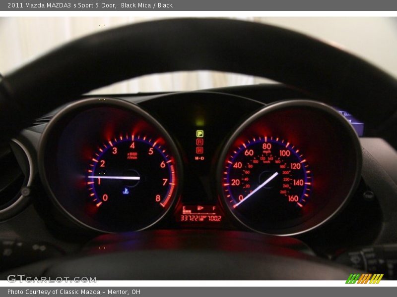  2011 MAZDA3 s Sport 5 Door s Sport 5 Door Gauges