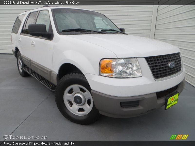 Oxford White / Flint Grey 2003 Ford Expedition XLT