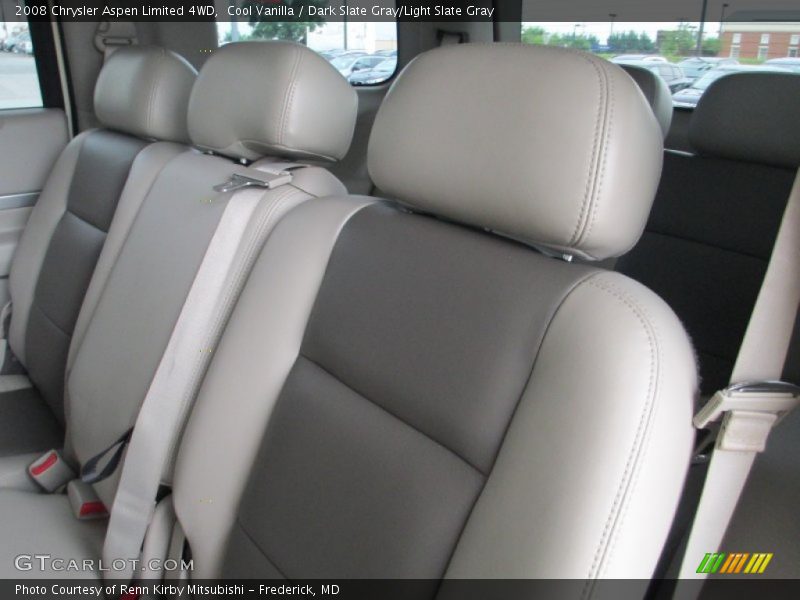 Cool Vanilla / Dark Slate Gray/Light Slate Gray 2008 Chrysler Aspen Limited 4WD