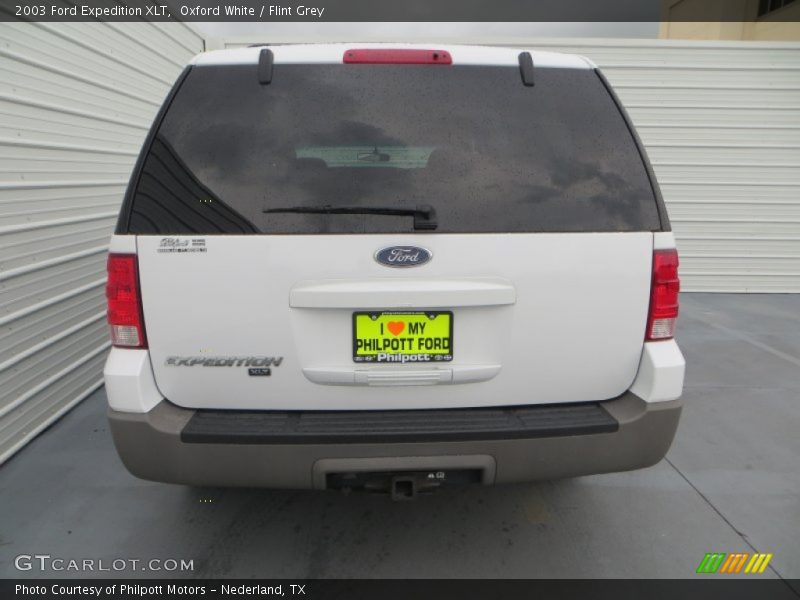 Oxford White / Flint Grey 2003 Ford Expedition XLT