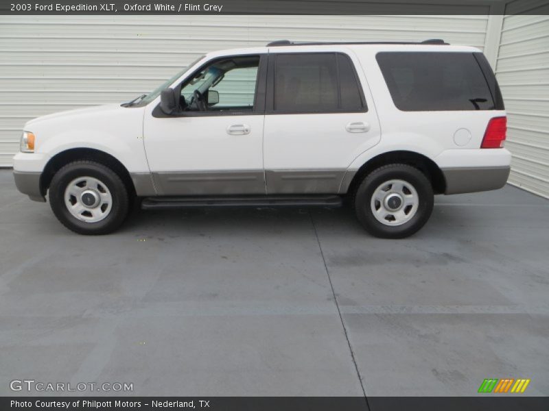 Oxford White / Flint Grey 2003 Ford Expedition XLT