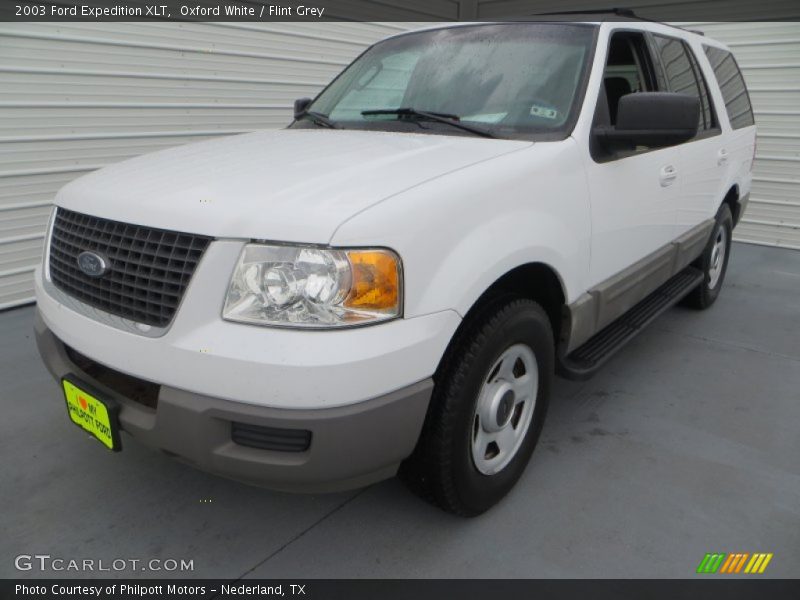 Oxford White / Flint Grey 2003 Ford Expedition XLT