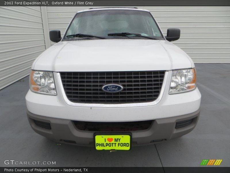 Oxford White / Flint Grey 2003 Ford Expedition XLT