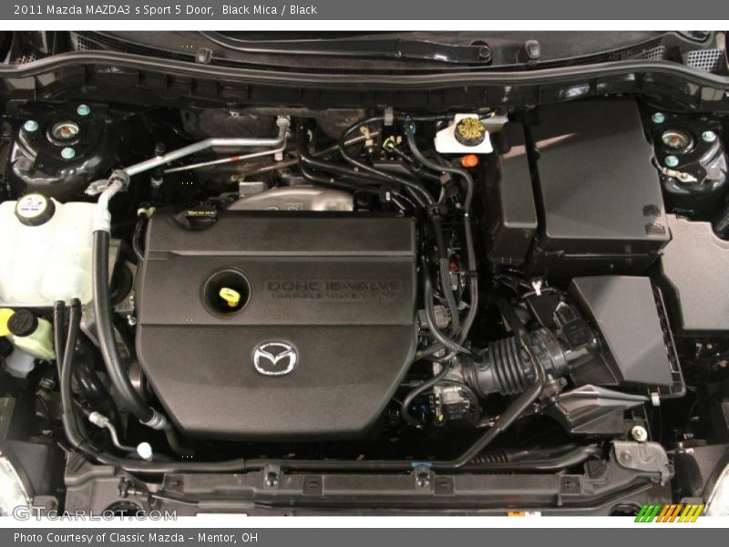  2011 MAZDA3 s Sport 5 Door Engine - 2.5 Liter DOHC 16-Valve VVT 4 Cylinder