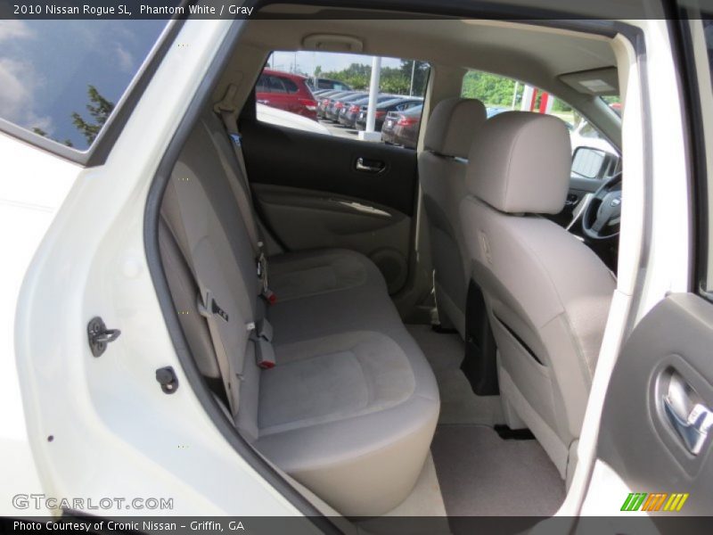 Phantom White / Gray 2010 Nissan Rogue SL