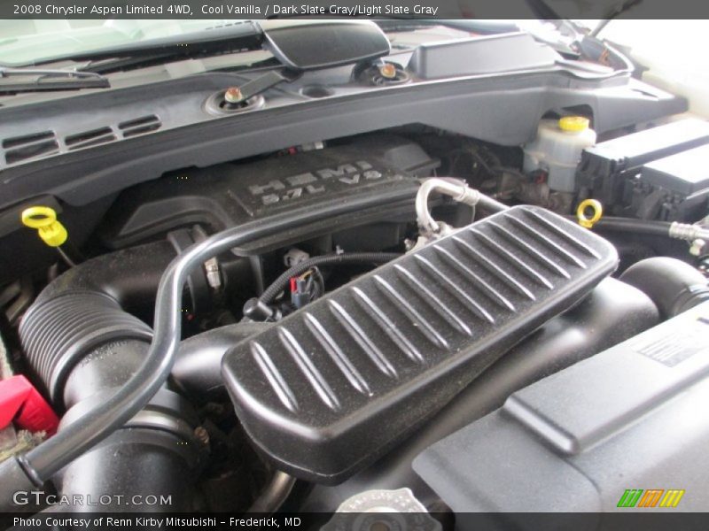 Cool Vanilla / Dark Slate Gray/Light Slate Gray 2008 Chrysler Aspen Limited 4WD
