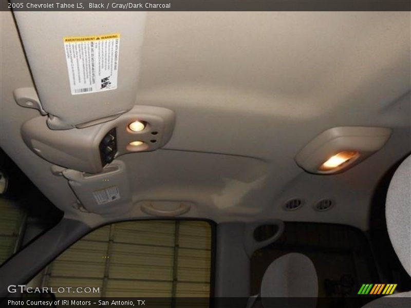 Black / Gray/Dark Charcoal 2005 Chevrolet Tahoe LS