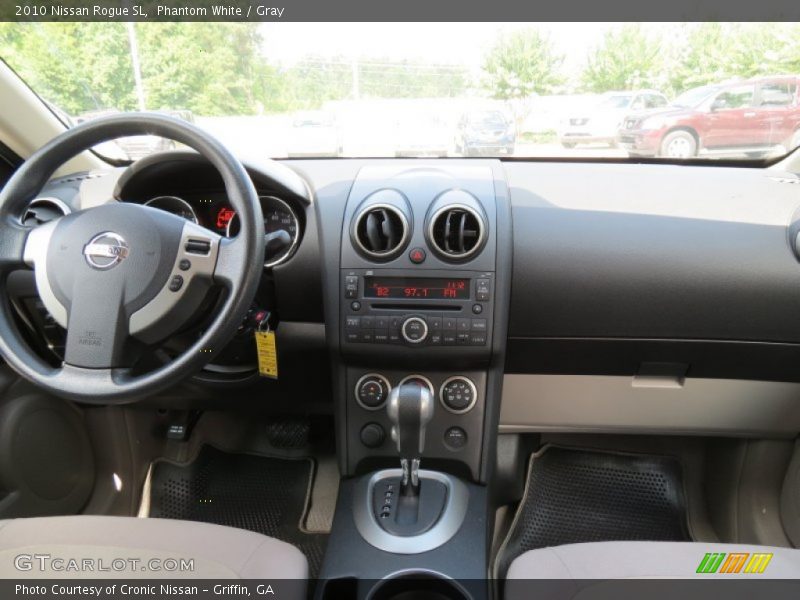 Phantom White / Gray 2010 Nissan Rogue SL