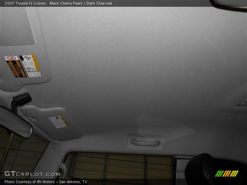 Black Cherry Pearl / Dark Charcoal 2007 Toyota FJ Cruiser