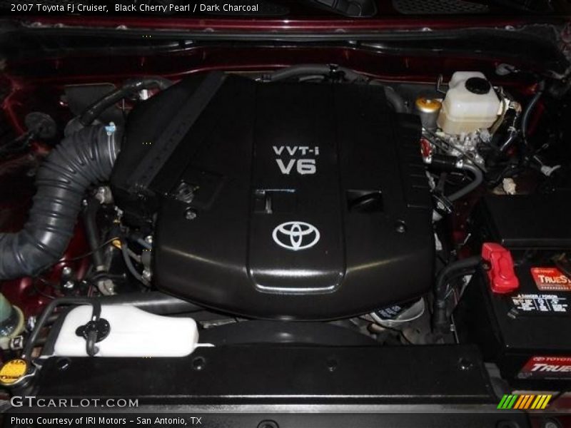 Black Cherry Pearl / Dark Charcoal 2007 Toyota FJ Cruiser
