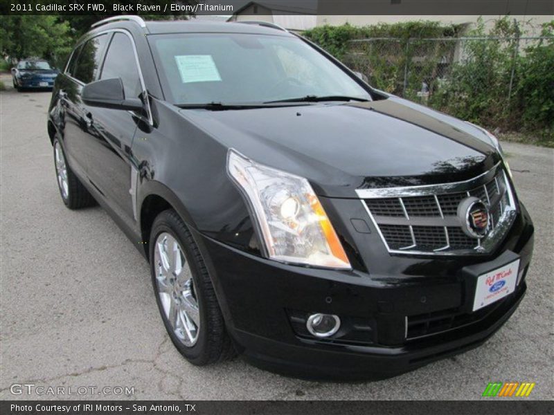 Black Raven / Ebony/Titanium 2011 Cadillac SRX FWD