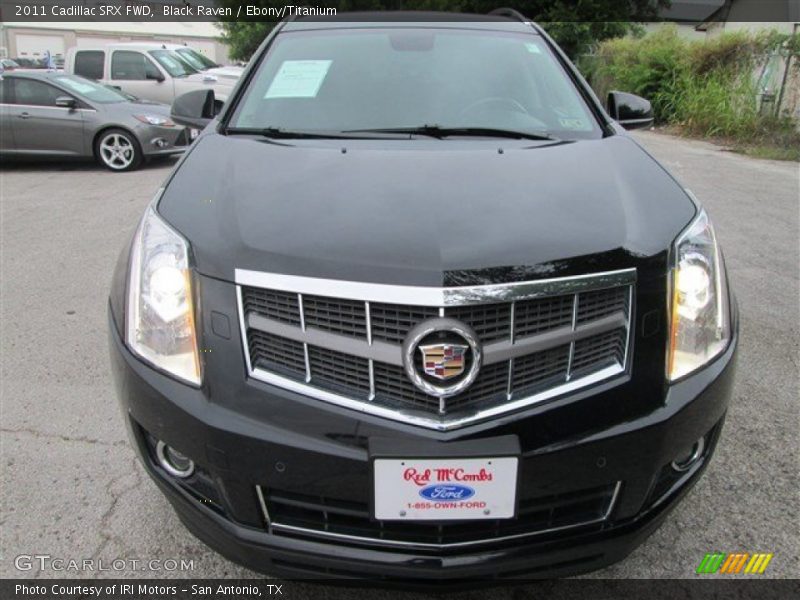 Black Raven / Ebony/Titanium 2011 Cadillac SRX FWD