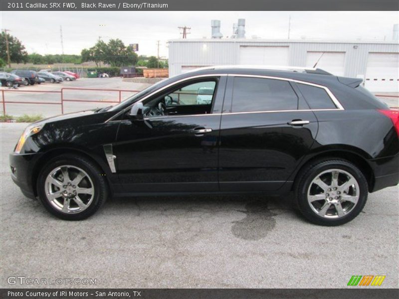 Black Raven / Ebony/Titanium 2011 Cadillac SRX FWD